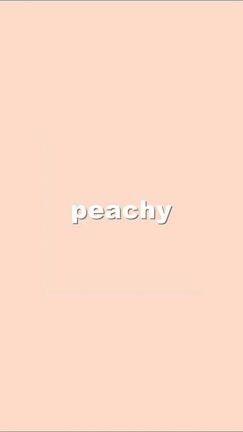 Alondra Fuentes. en 2019., Pastel Peach Aesthetic fondo de pantalla del teléfono