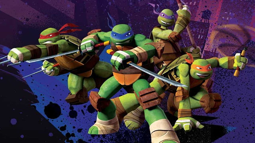 NYCC 2012: Teenage Mutant Ninja Turtles Panel Özeti, Klasik Ninja Kaplumbağalar HD duvar kağıdı