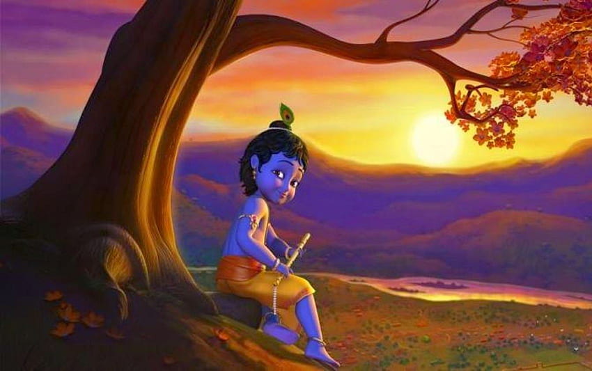 Disney : Kartun Disney Little Krishna 2 Wallpaper HD