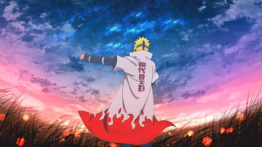 Minato Namikaze fondo de pantalla