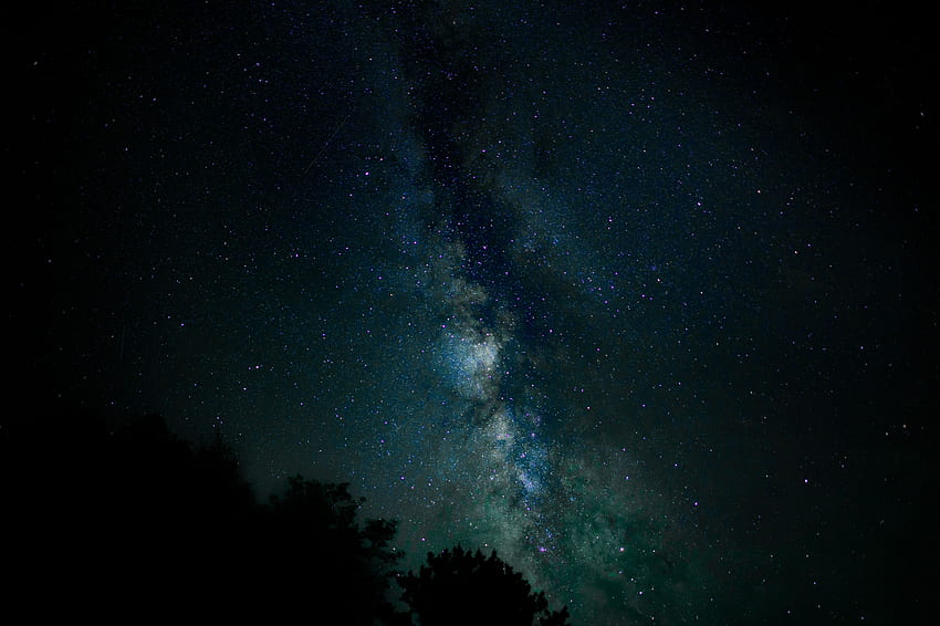 Stars, Universe, Night, Starry Sky, Milky Way HD wallpaper