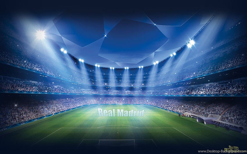 Реал Мадрид Стадион Сантяго Бернабеу HD тапет