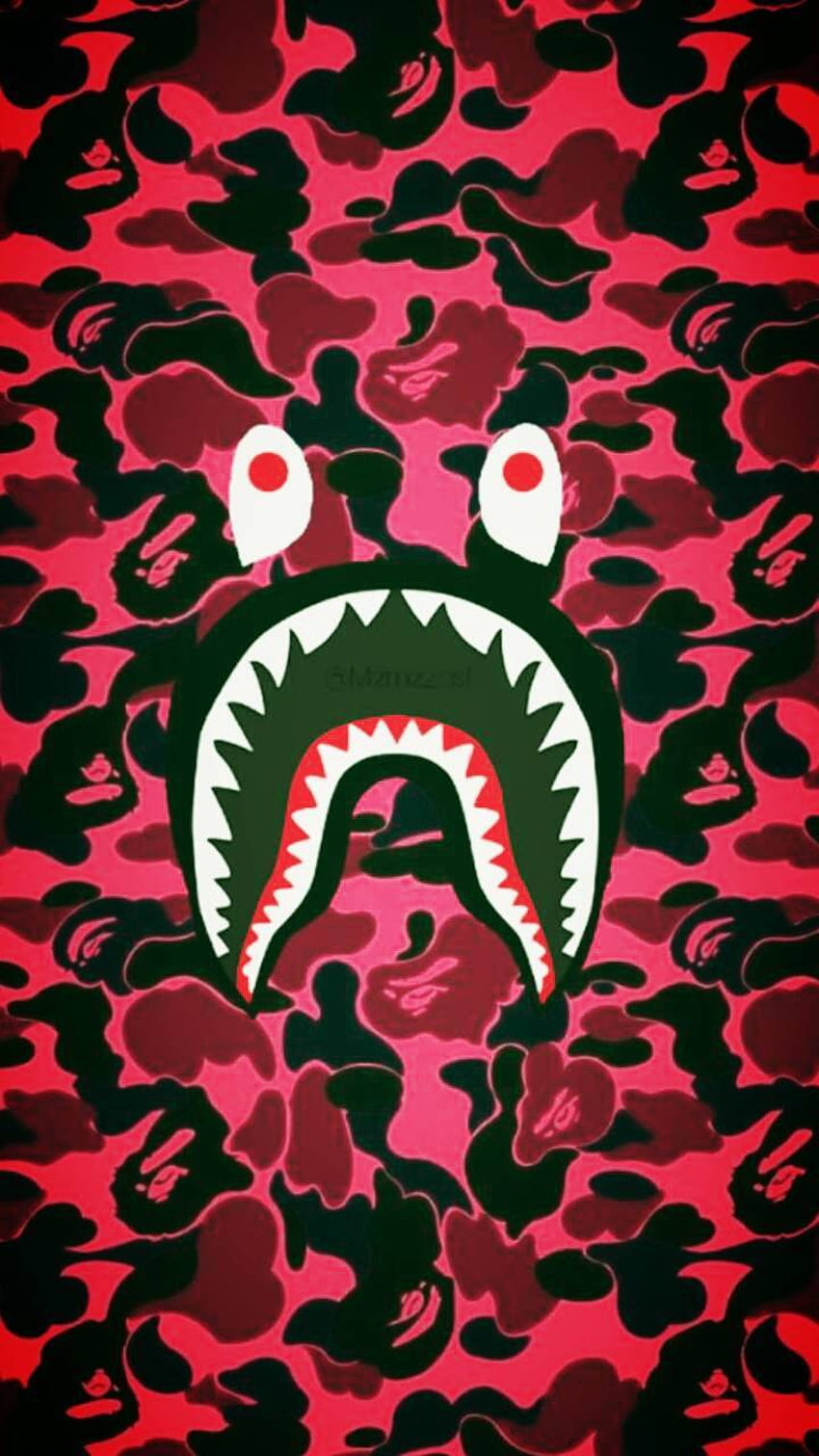 BAPE Shark Logo HD phone wallpaper