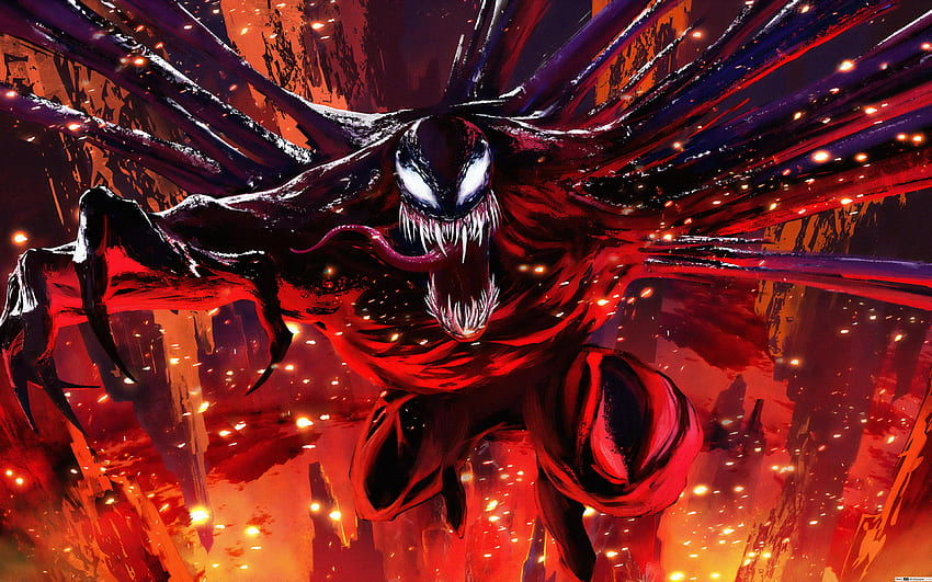 Venom Marvel,, Venompool HD wallpaper