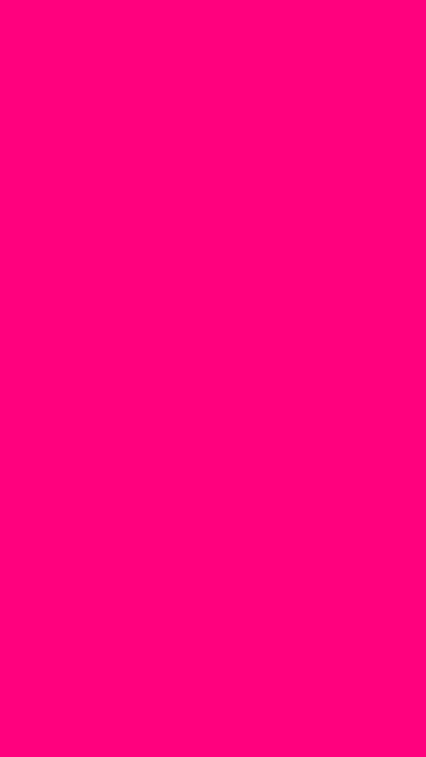 Fundo de cor sólida rosa brilhante para celular Papel de parede de celular HD