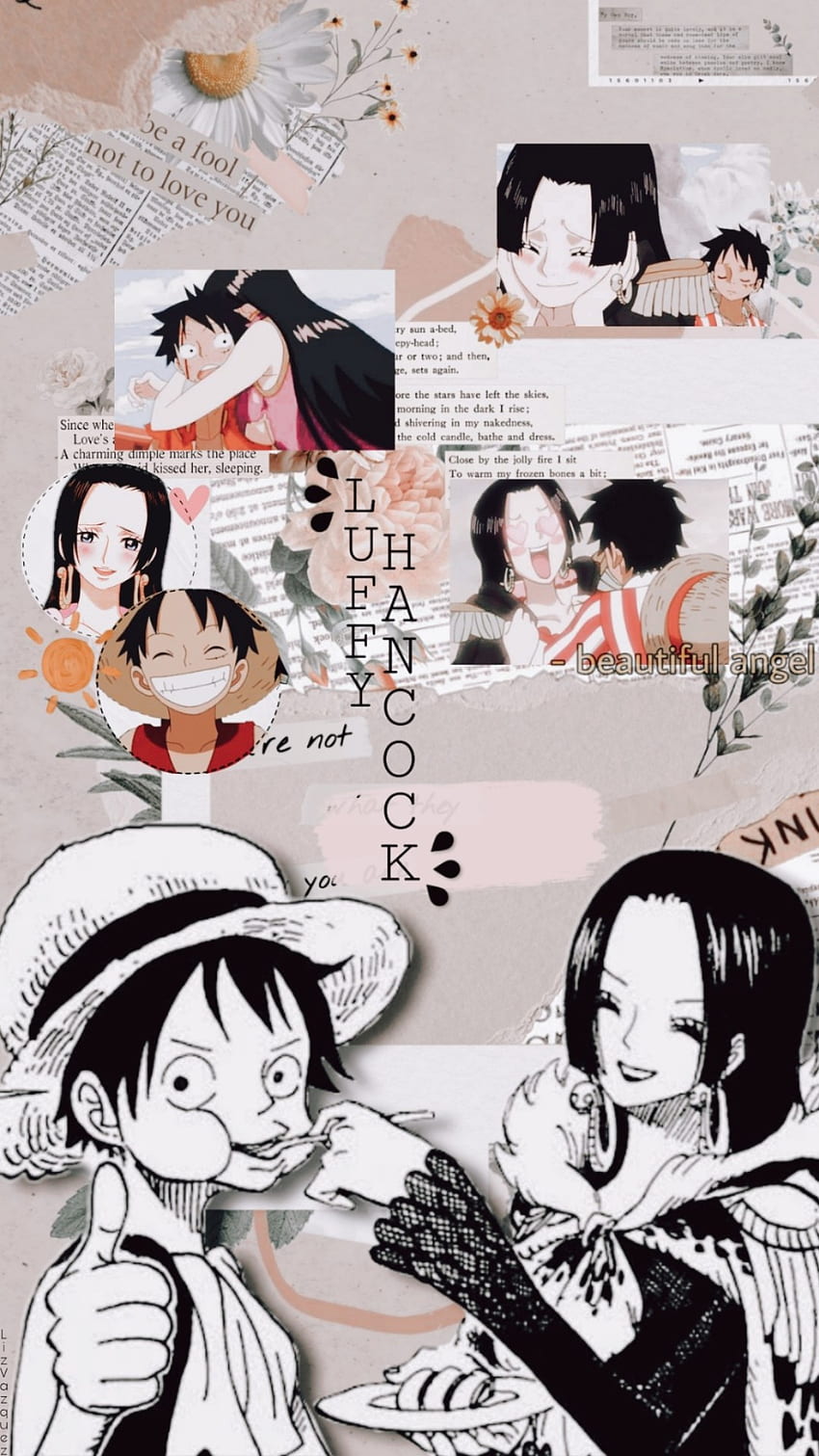 Luffy, Anime, Boa Hancock, One Piece, Mangá Papel de parede de celular HD