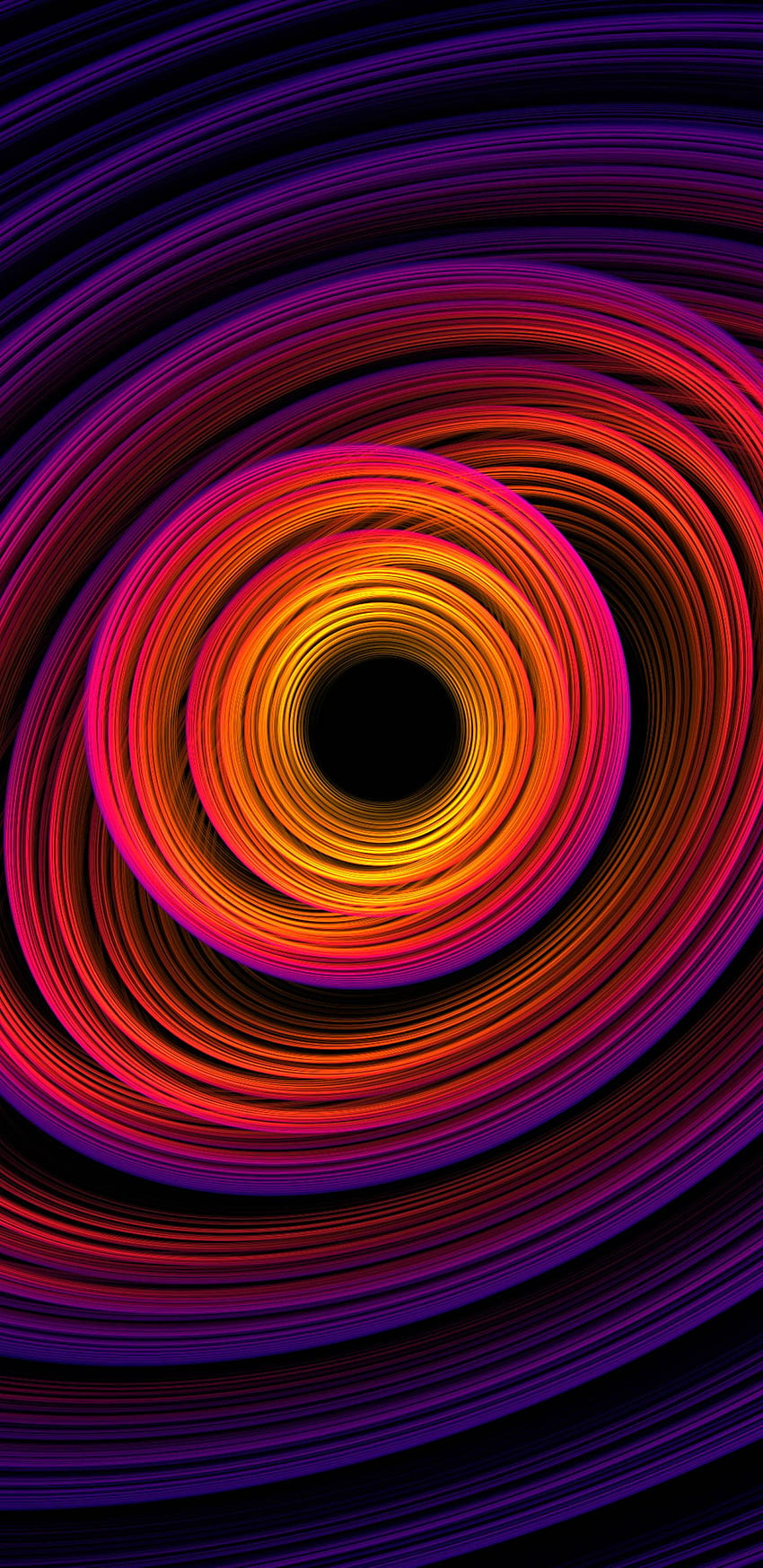 Spiral Shapes Purple Pink Abstract Samsung Galaxy Note 9, 8, S9, S8, SQ, Artist, , and Background, Cool Pink Abstract Tapeta na telefon HD