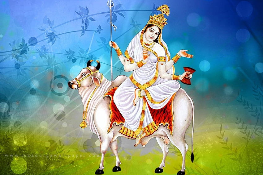 Goddess Mahagauri, Gauro HD wallpaper