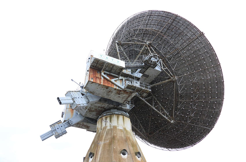 inquadratura dal basso, macchina, prospettiva, ricevitore, satellite, antenna parabolica Sfondo HD