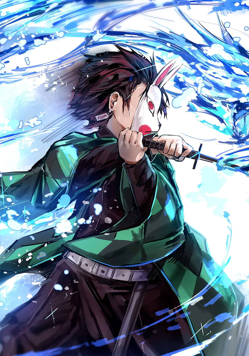 Anime Demon Slayer: Kimetsu No Yaiba () - Mobile Abyss, Anime Demon Boy Papel de parede de celular HD