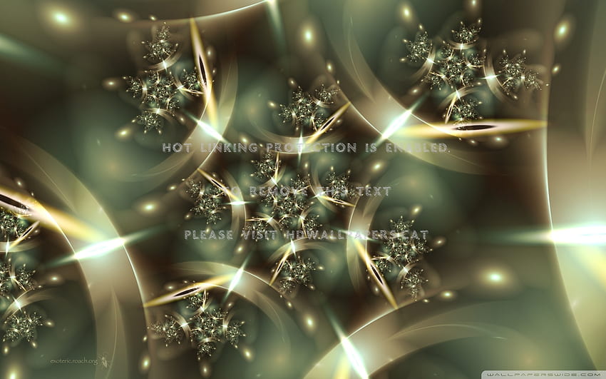 holiday glitter snowflake glow abstract 3D HD wallpaper