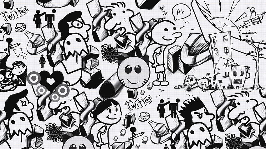Doodle, Mr Doodle HD wallpaper