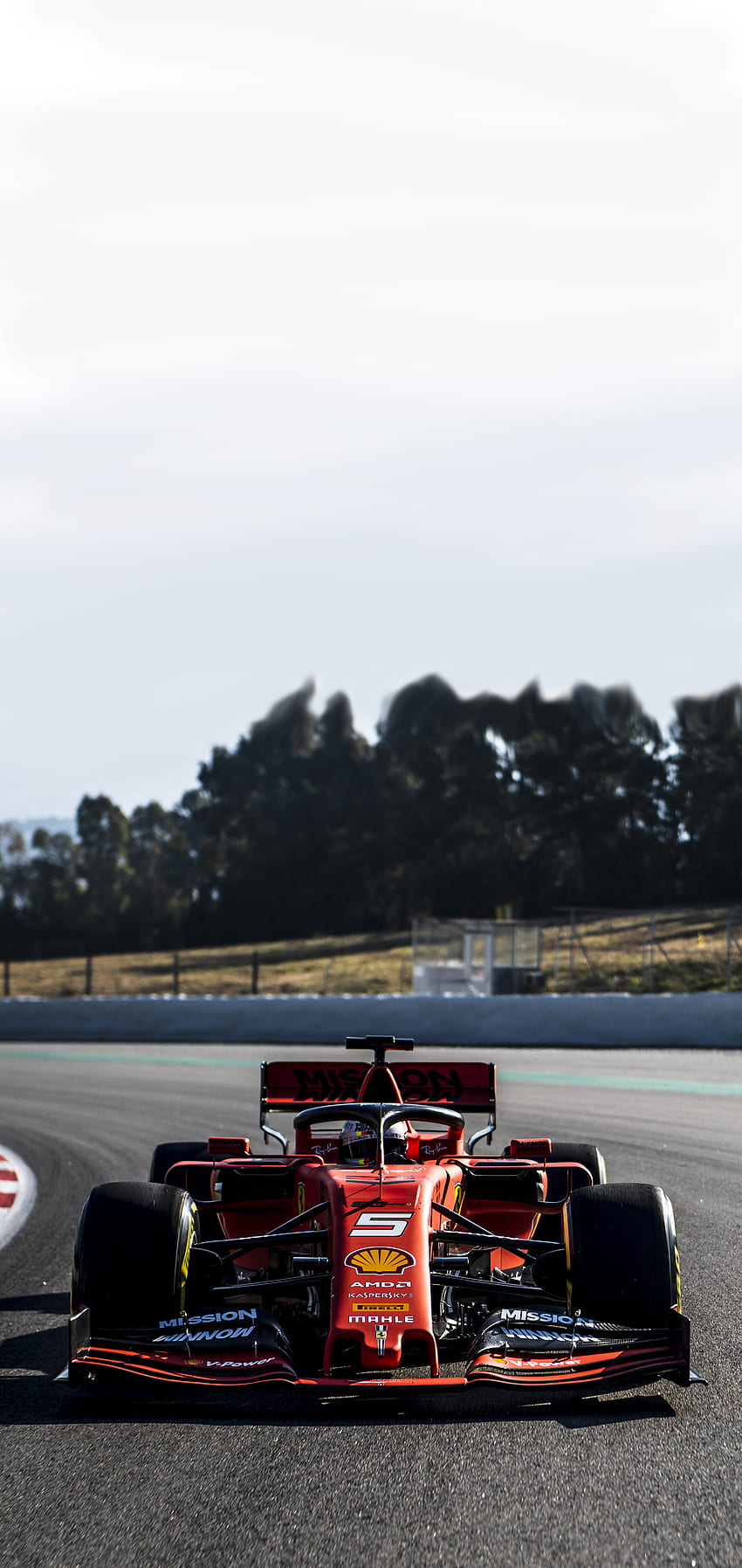 Sebastian Vettel - SF90 [mobile] : formuła 1 Tapeta na telefon HD