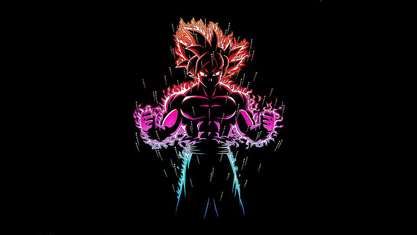 Dragon Ball-Logo, Goku-Kanji HD-Hintergrundbild