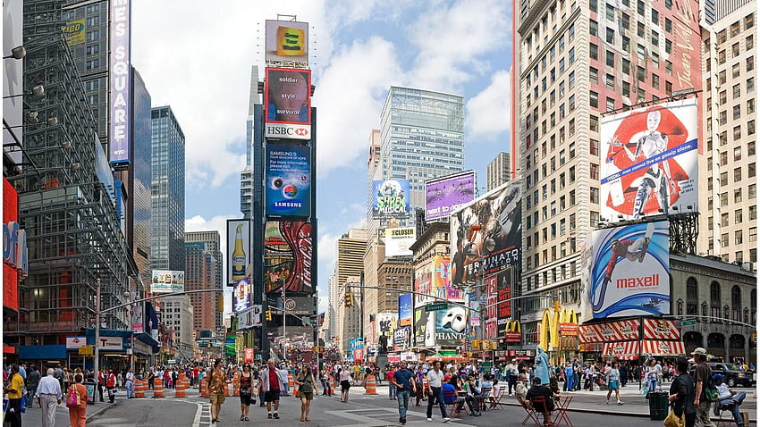 Cityscapes New York City Times Square. . 223141. UP, New York Time Square papel de parede HD