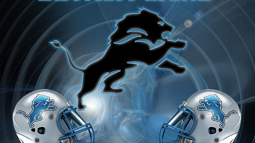 デトロイト ライオンズ Mac の背景。 2021 NFL フットボール、デトロイト スポーツ 高画質の壁紙