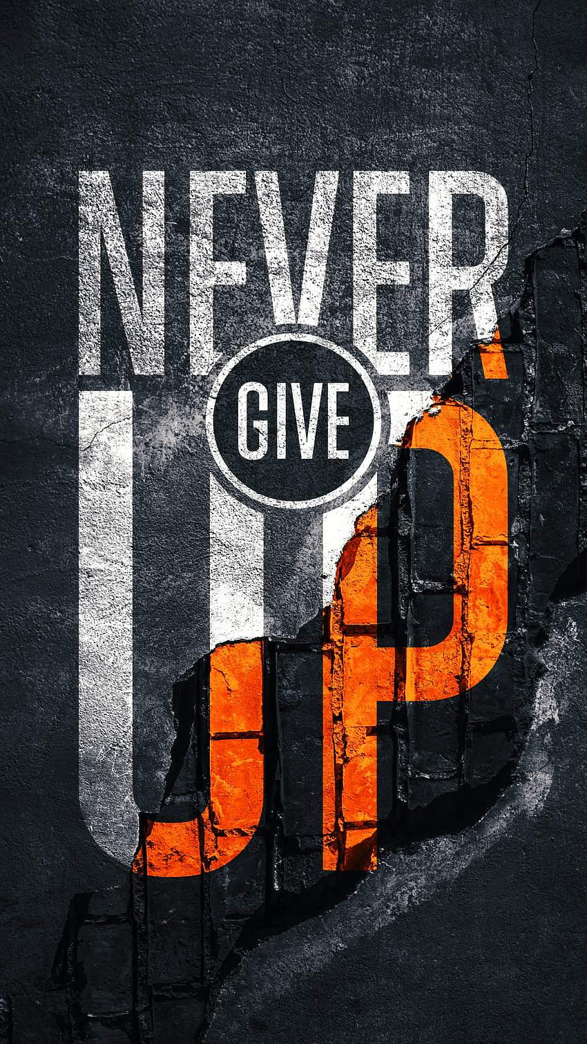 Never Give Up iPhone - - - Tip, Giving Up HD phone wallpaper