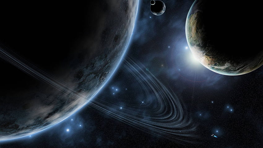 ดาวเคราะห์ที่สวยงาม ดาวเคราะห์ที่น่าทึ่ง ดาวเคราะห์ที่น่าทึ่ง ศิลปะดาวเคราะห์ วอลล์เปเปอร์ HD