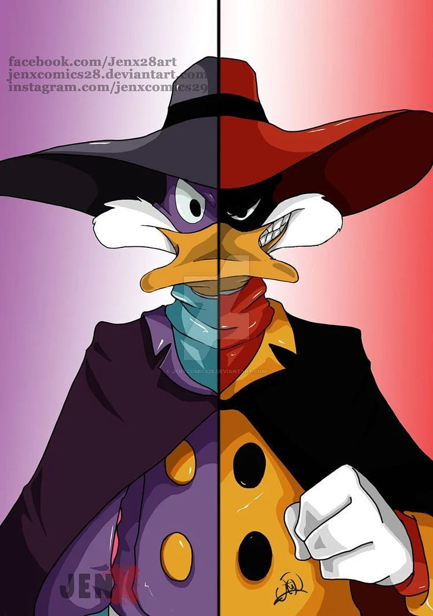 Darkwing Duck and Negaduck. Duck cartoon, Duck tales, Walt disney characters HD phone wallpaper