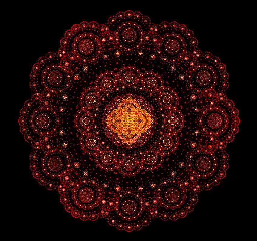 Abstrakt, Muster, Fraktal, Kaleidoskop, Ornament HD-Hintergrundbild