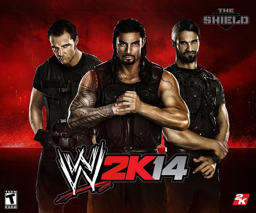 the shield wwe 14 game . WWE 14 THE SHIELD HD wallpaper