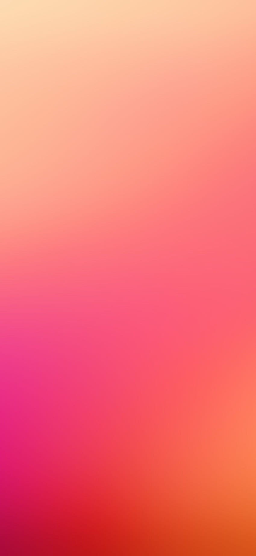 iPhoneX : red orange love fire blur gradation, Orange Ombre HD phone wallpaper