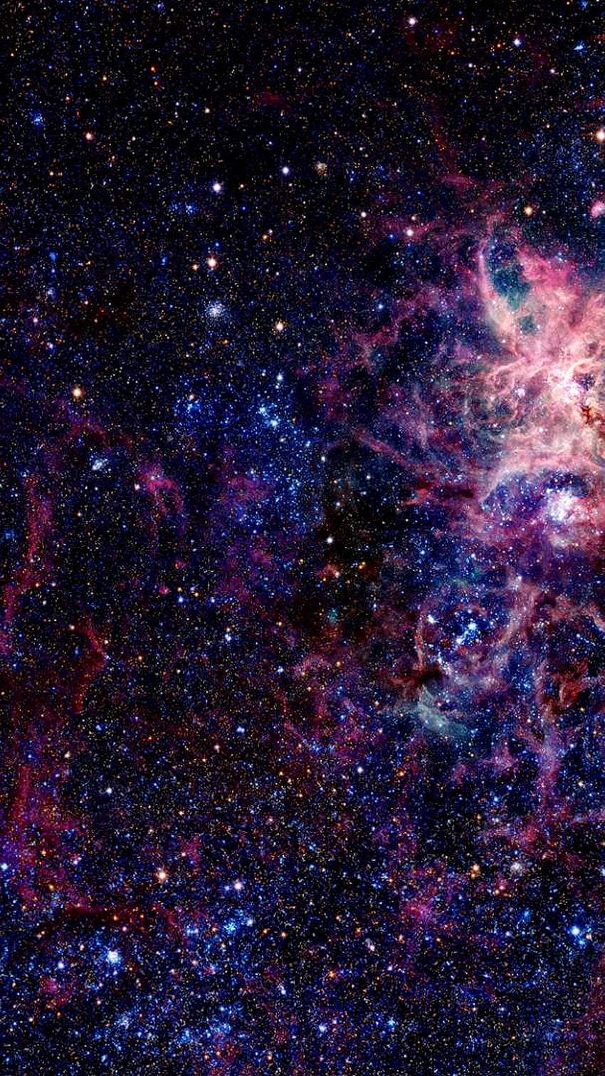 мъглявина, космическо пространство, галактика, лилаво, астрономически обект, Galaxy Space iPhone HD тапет за телефон