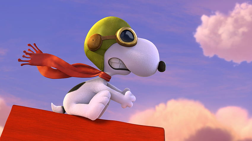 Snoopy Roter Baron HD-Hintergrundbild