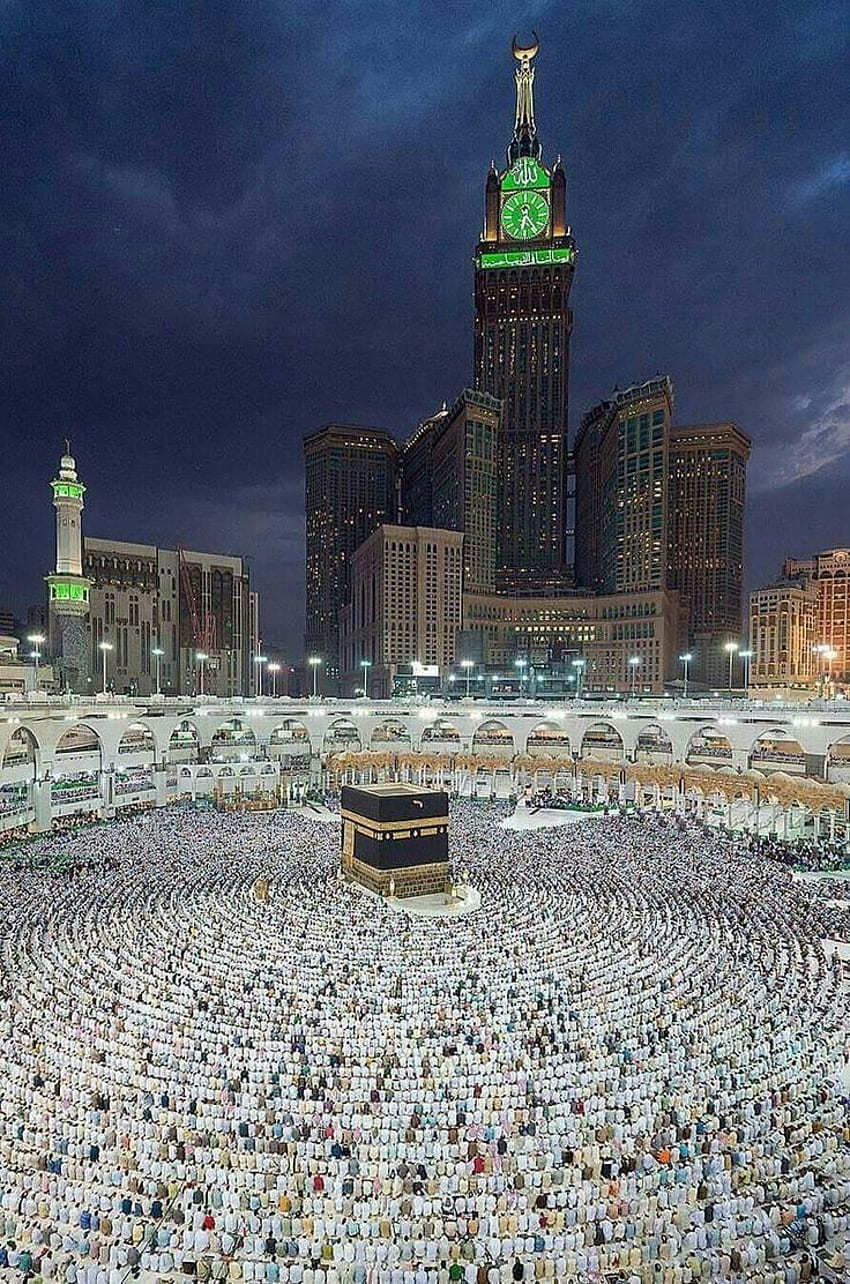 Makkah Madina - Meca e Medina - e fundo Papel de parede de celular HD