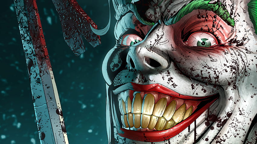 Joker Smile Danger , Superheroes, Dangerous Joker HD wallpaper