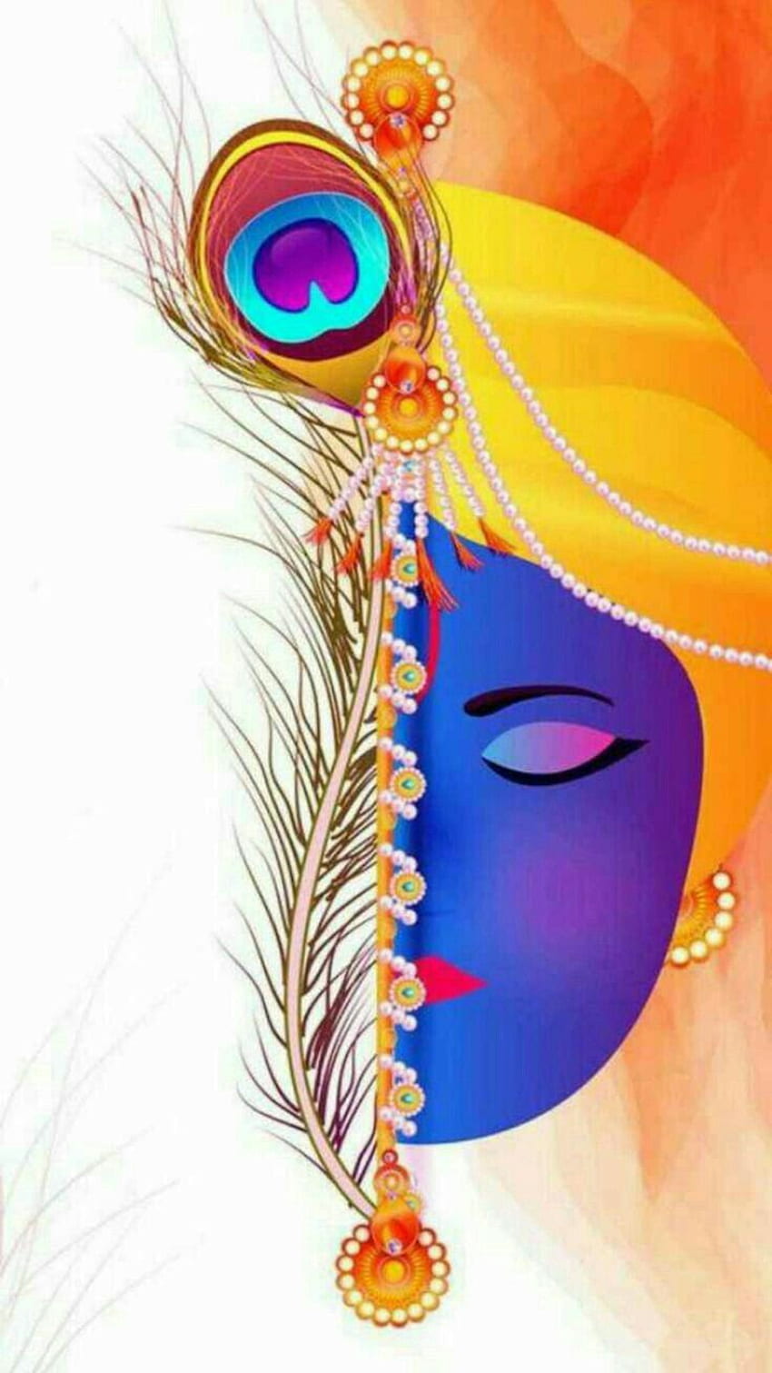 Buy Divine Face Of Krishna (PRT-8043-101792) - Canvas Art Print - 20in X  24in Canvas Art Print by Suraj Kumar Das. Code:PRT-8043-101792 - Prints for  Sale online in India.