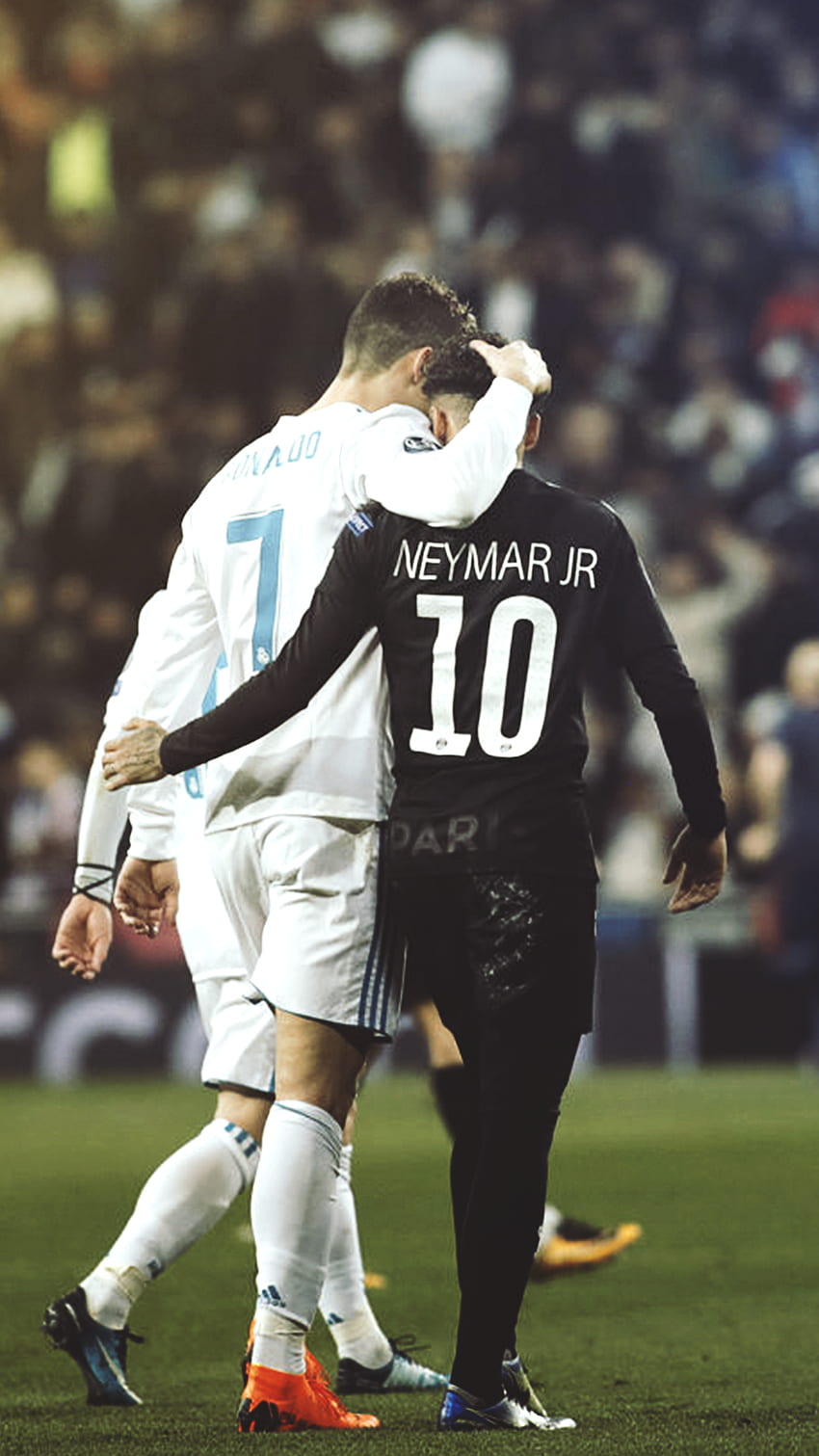 Cr7 und Neymar iPhone, Neymar und Ronaldo HD-Handy-Hintergrundbild