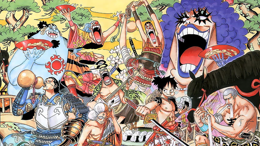 Jednoczęściowe tło — nowe, Manga One Piece Tapeta HD