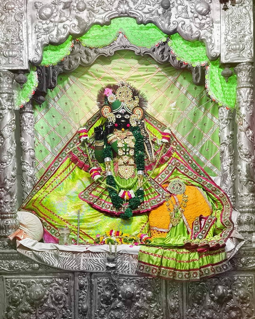 Banke Bihari er. Von Banke Bihari Tempel Vrindavan - Bhagwan Ki HD-Handy-Hintergrundbild