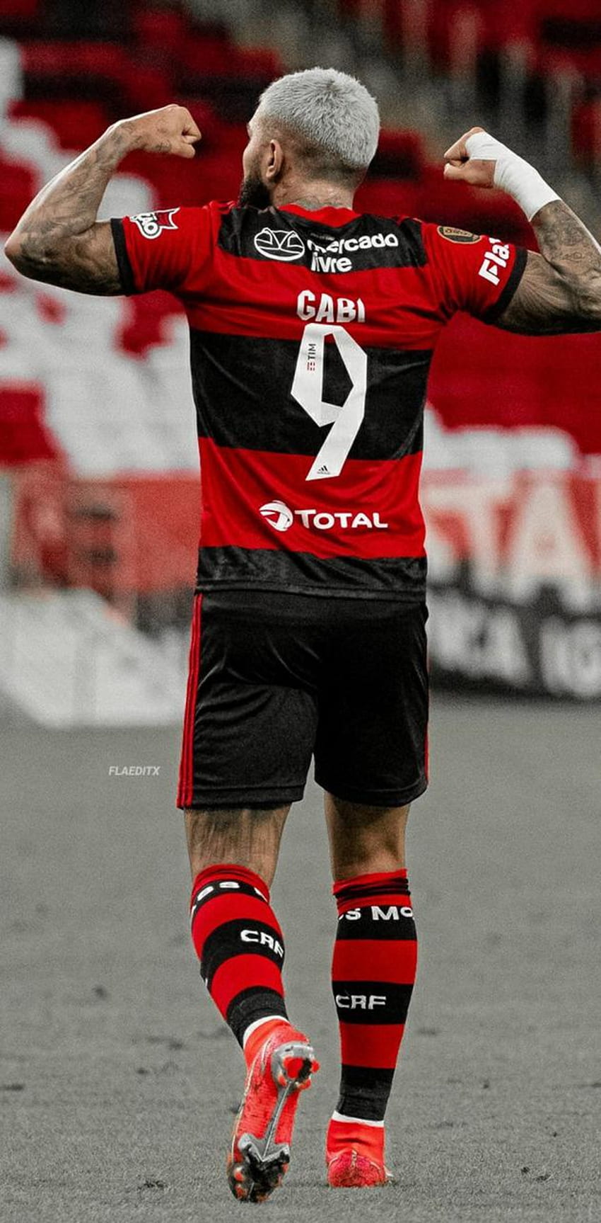 Flamengo, Gabigol fondo de pantalla del teléfono