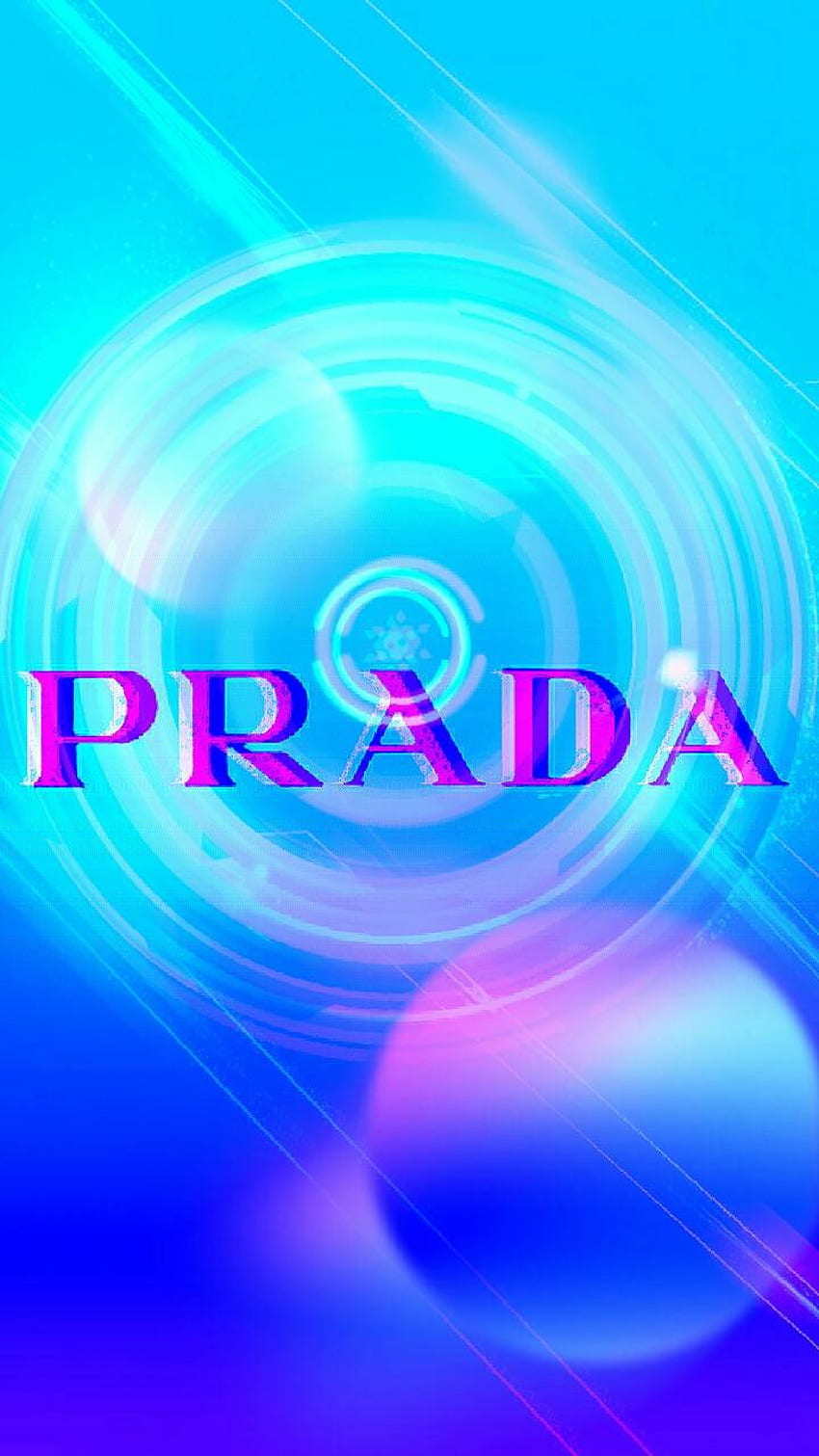 Prada blue, Prada Logo HD phone wallpaper