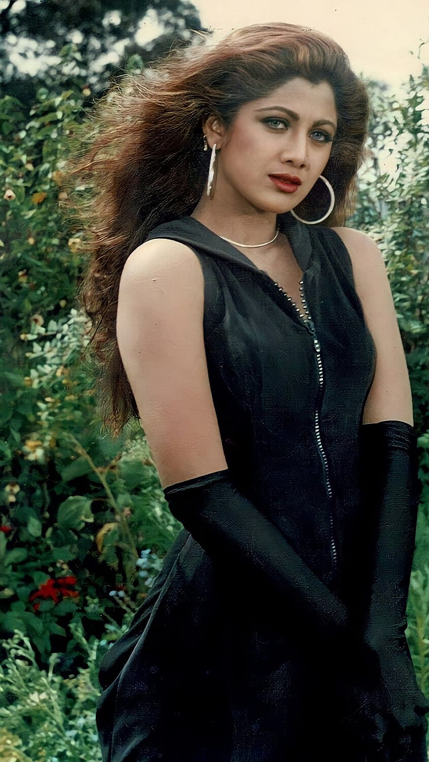 Shilpa Shetty, attrice di Bollywood, vintage Sfondo del telefono HD