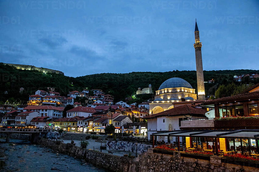 Prizren, Kosovo, Europa – Estoque papel de parede HD