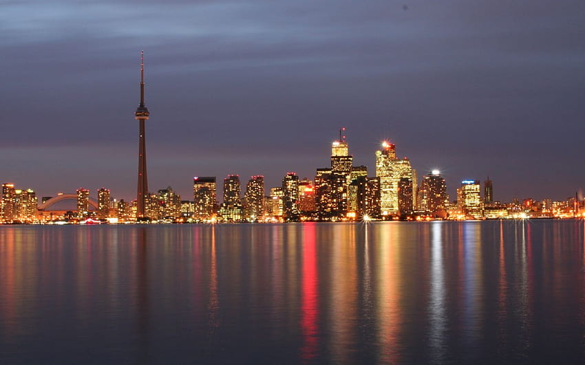 Toronto toronto skyline [] for your , Mobile & Tablet. Explore York Canada. New York , York , Vintage Canada, Torento HD wallpaper