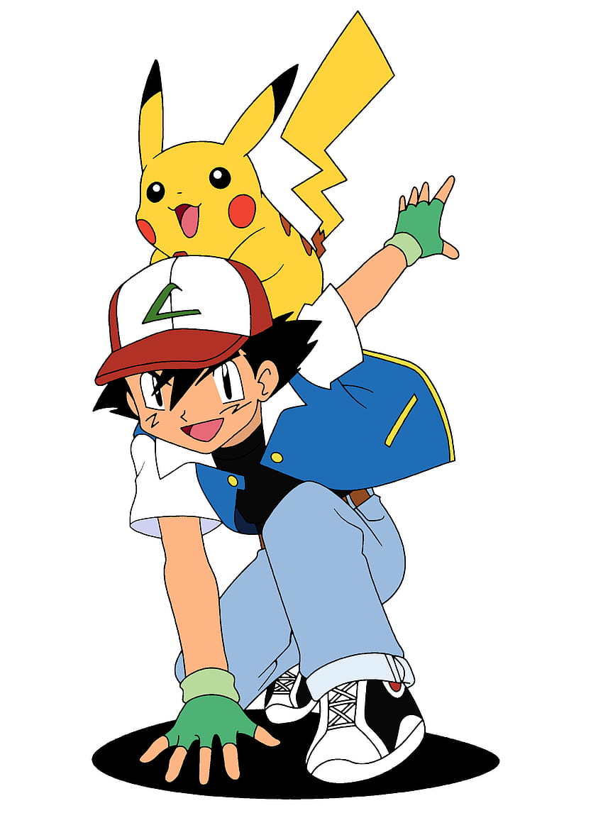Pokemon Fans How to Draw Ash Holding Pokeball - Colouringspace