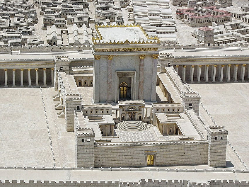Second Temple, Jerusalem Temple HD wallpaper