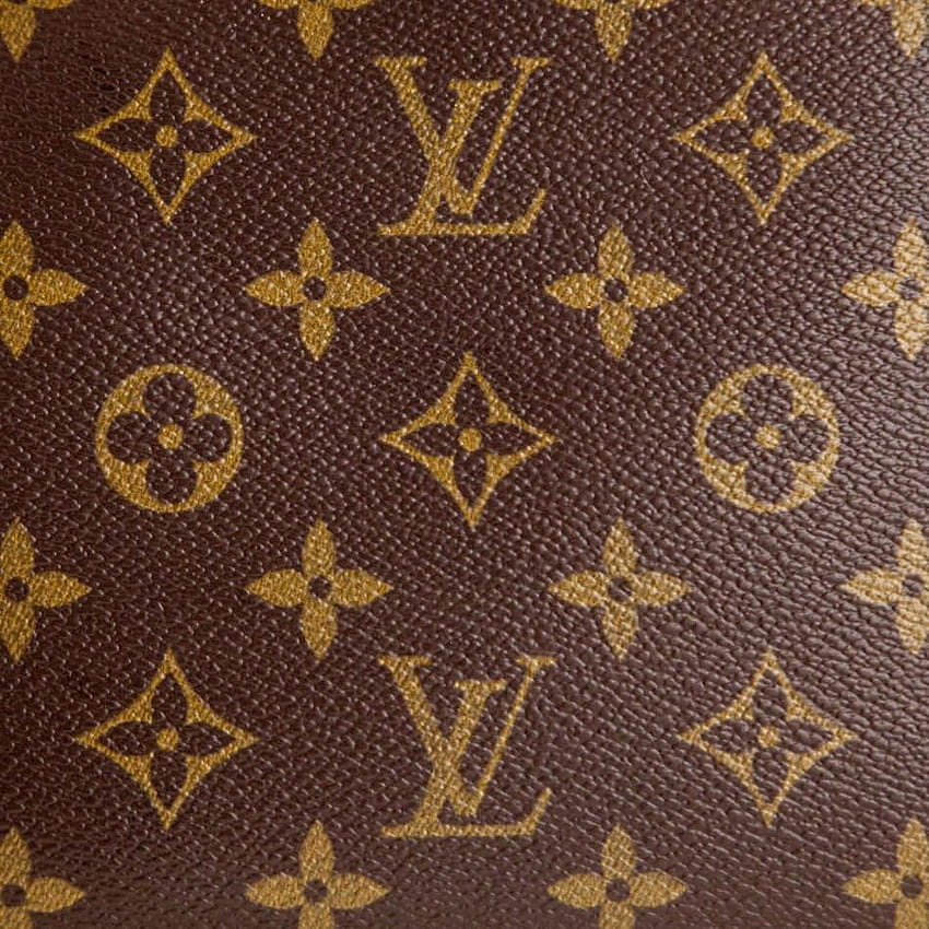 Louis Vuitton Monogram, Yellow Leather HD phone wallpaper