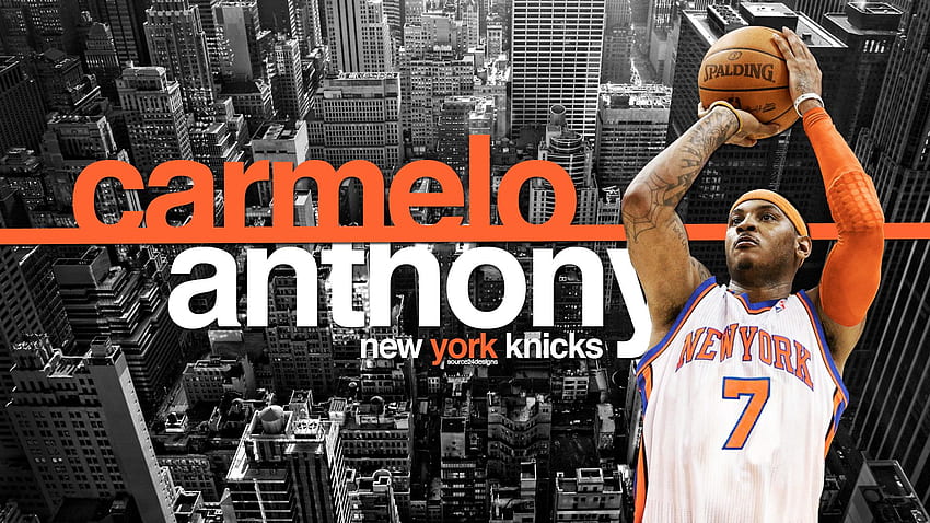 New York Knicks Carmelo Antony, Anthony HD-Hintergrundbild