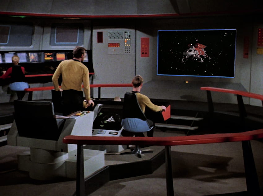 Swift sullo schermo principale, Star Trek, ponte, Spazio 1999, astronave Sfondo HD