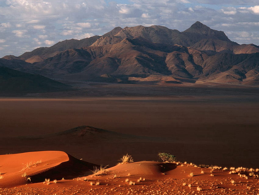 Natura, góry, piasek, pustynia, susza, Namibia Tapeta HD