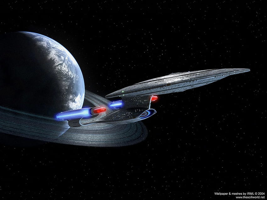 Стар Трек на живо - Uss Enterprise Star Trek, Междузвездни войни на живо HD тапет