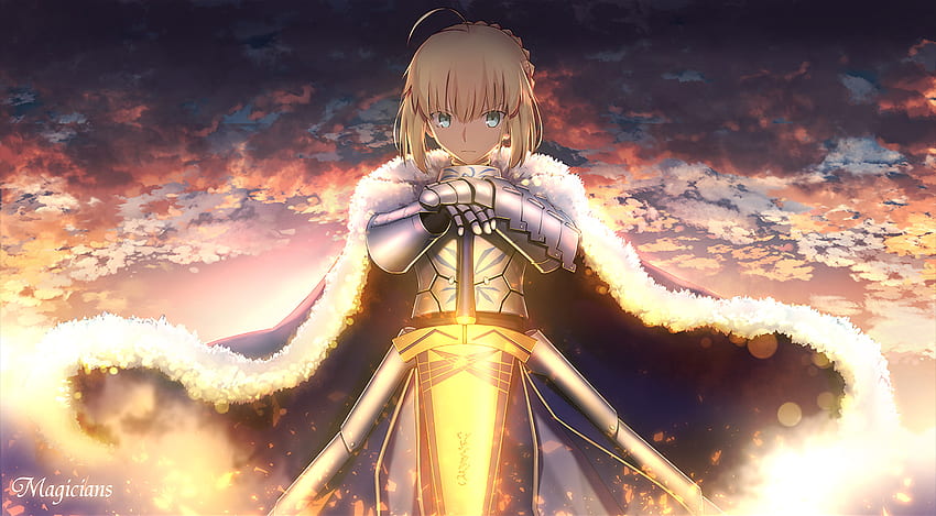 Anime - Fate/Stay Night Saber (Fate Series) HD wallpaper | Pxfuel