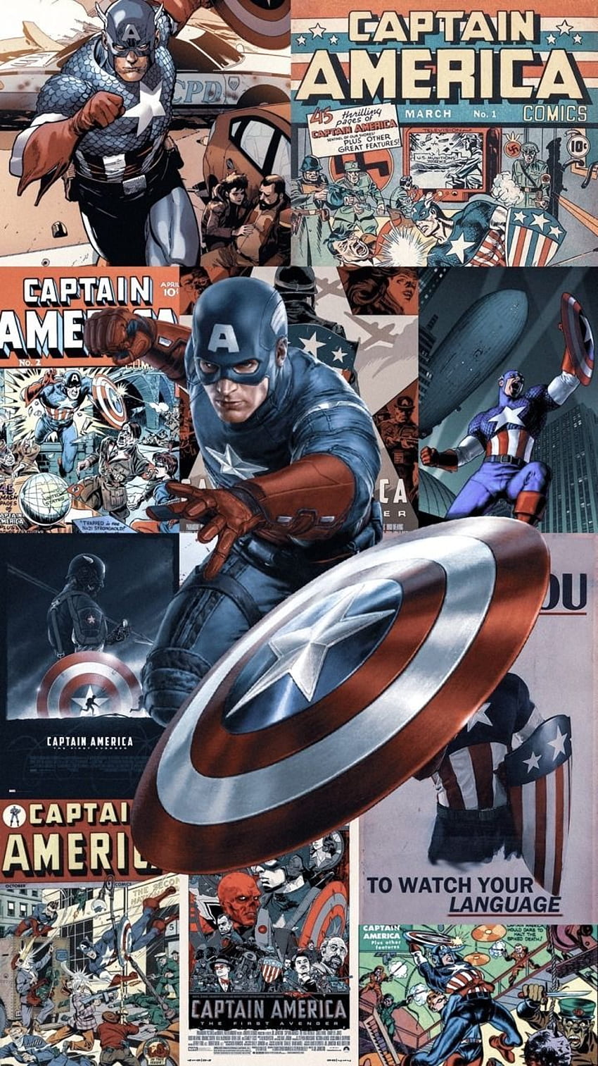 Capitán América por lockzlovescreens fondo de pantalla del teléfono
