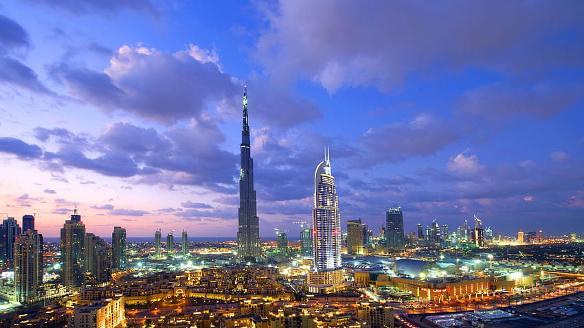Dubai – Epic z, Dubai Skyline HD duvar kağıdı