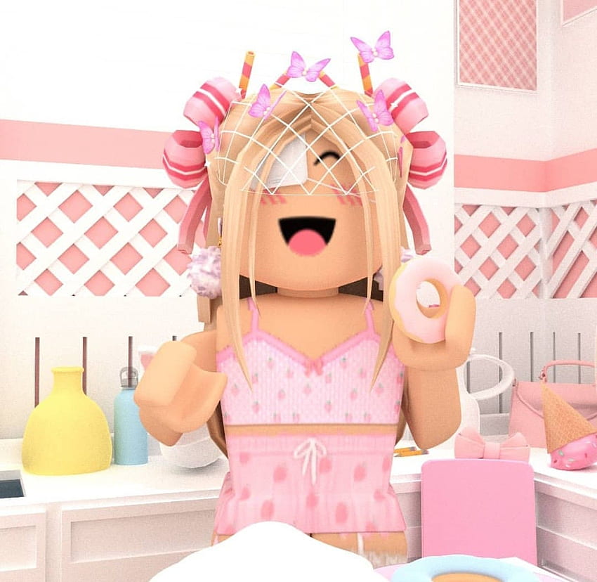 Download Cute Roblox Girl Profile Picture Wallpaper